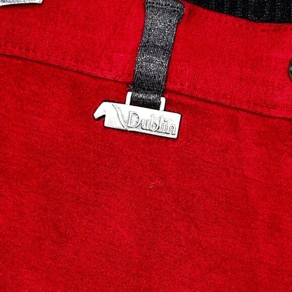 Dublin Womens/Ladies Supa-fit Euro Seat Zip Up Jodphur riding pants Sz US 32W - Picture 7 of 9